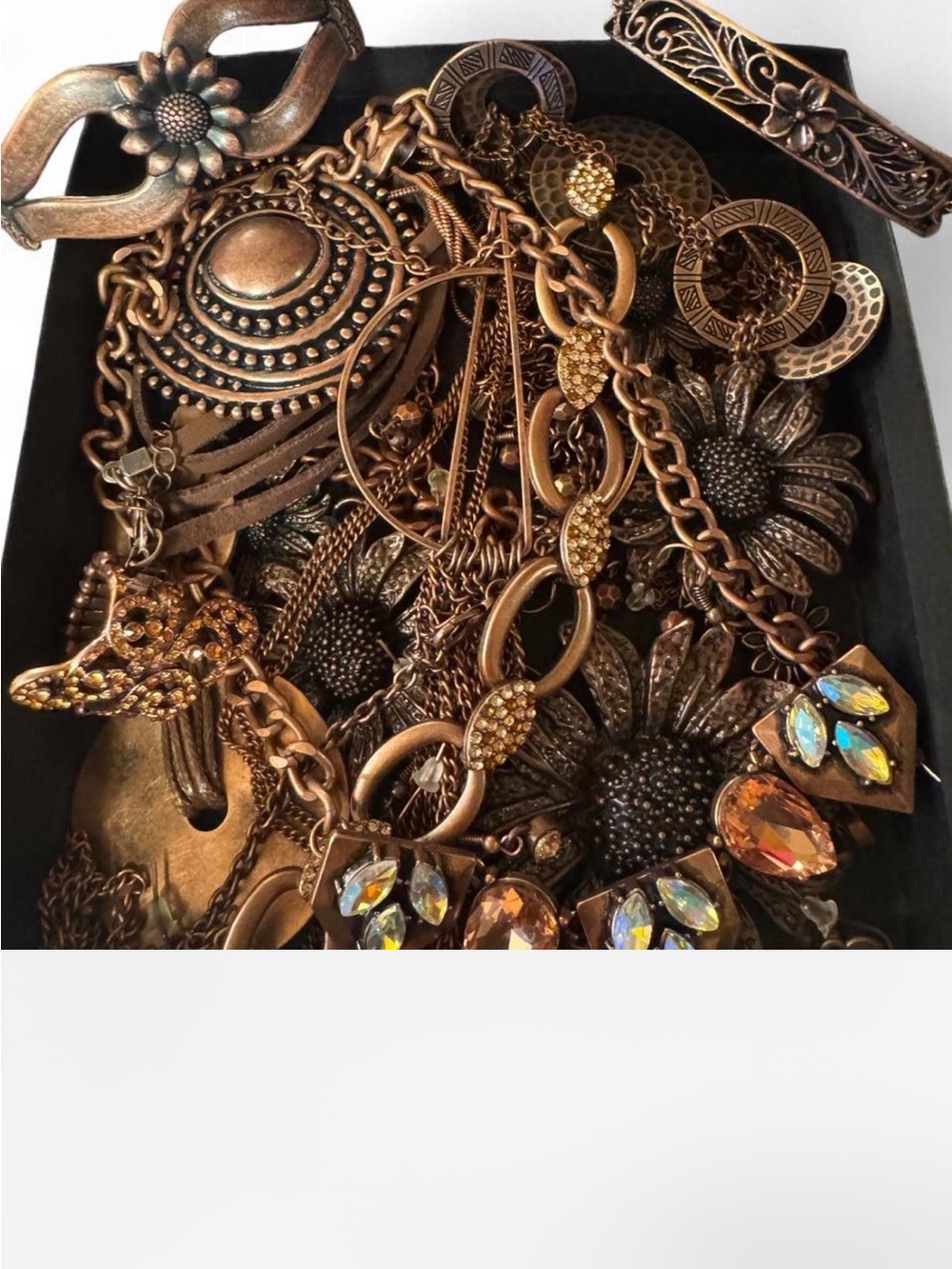 Jewelry Bundle Copper Toned